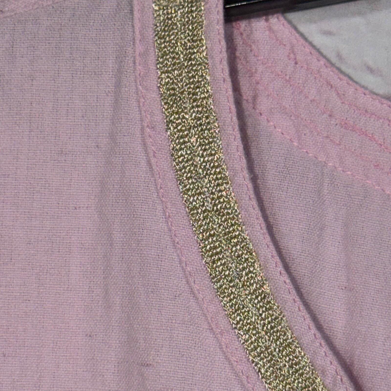 Other Buckhead Betties Pink Linen Blend Sleeveless Top - Size L Size L / US 10 / IT 46 - 5 Thumbnail