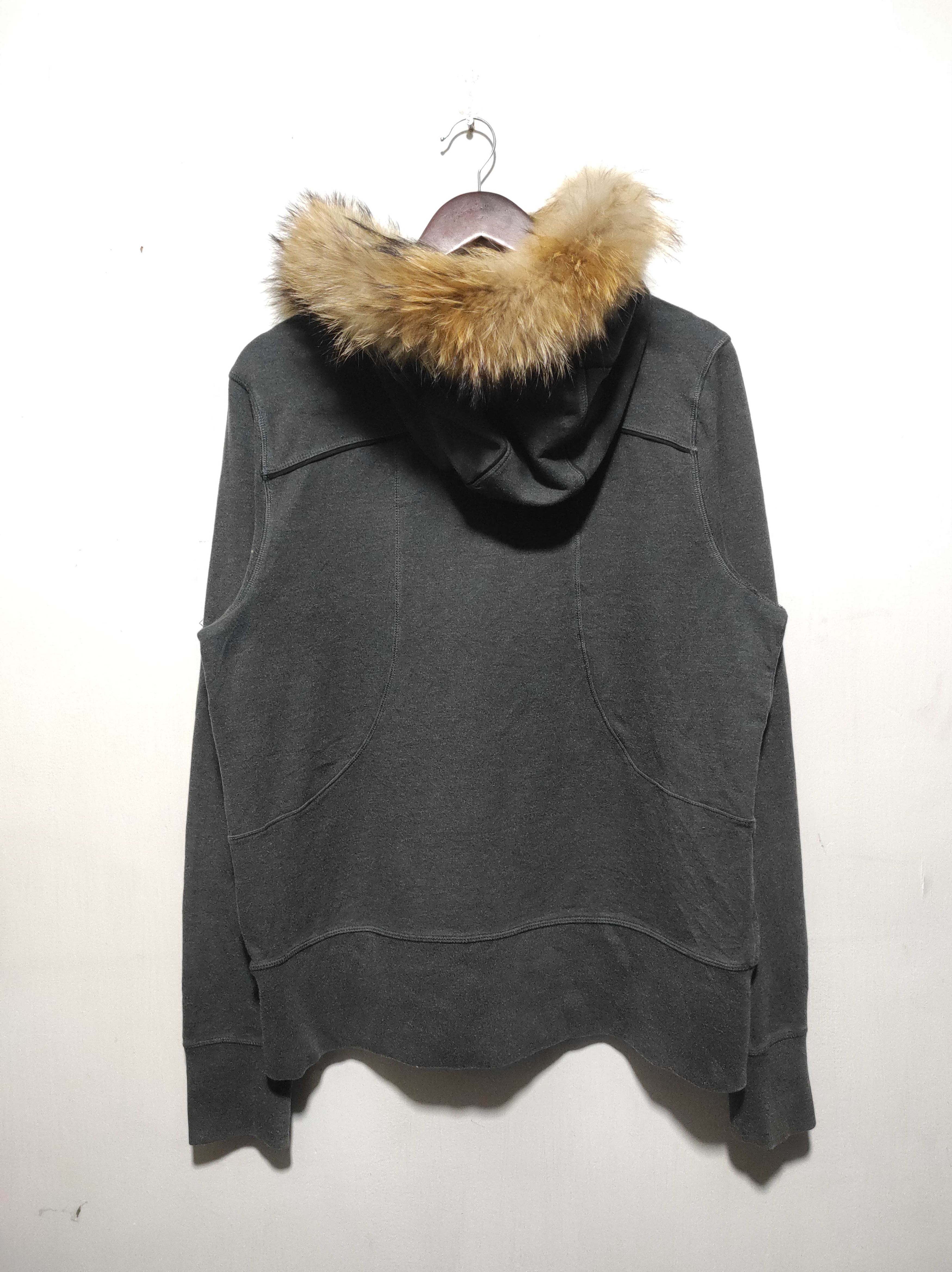 Japanese Brand Gray zipper fur hoodie ifsix LGB style Size US M / EU 48-50 / 2 - 13 Thumbnail