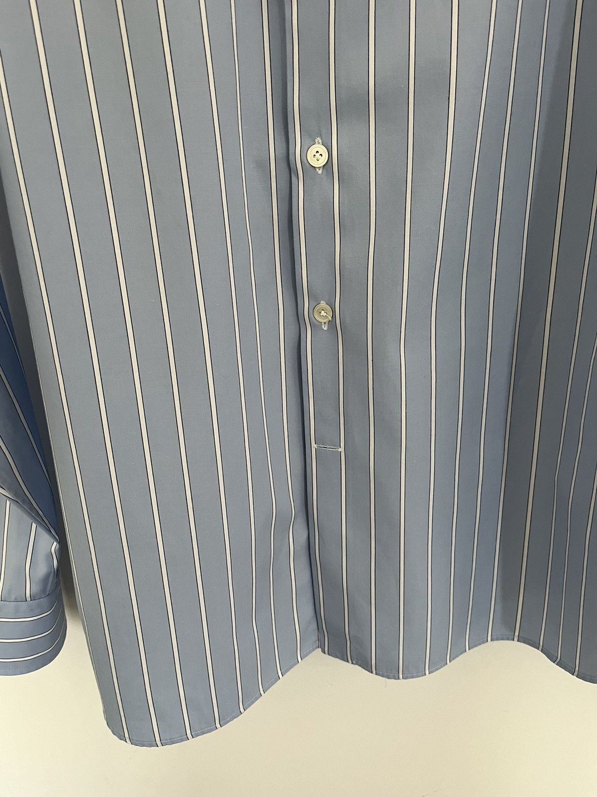 Lanvin LANVIN Poplin striped shirt Size US L / EU 52-54 / 3 - 7 Thumbnail