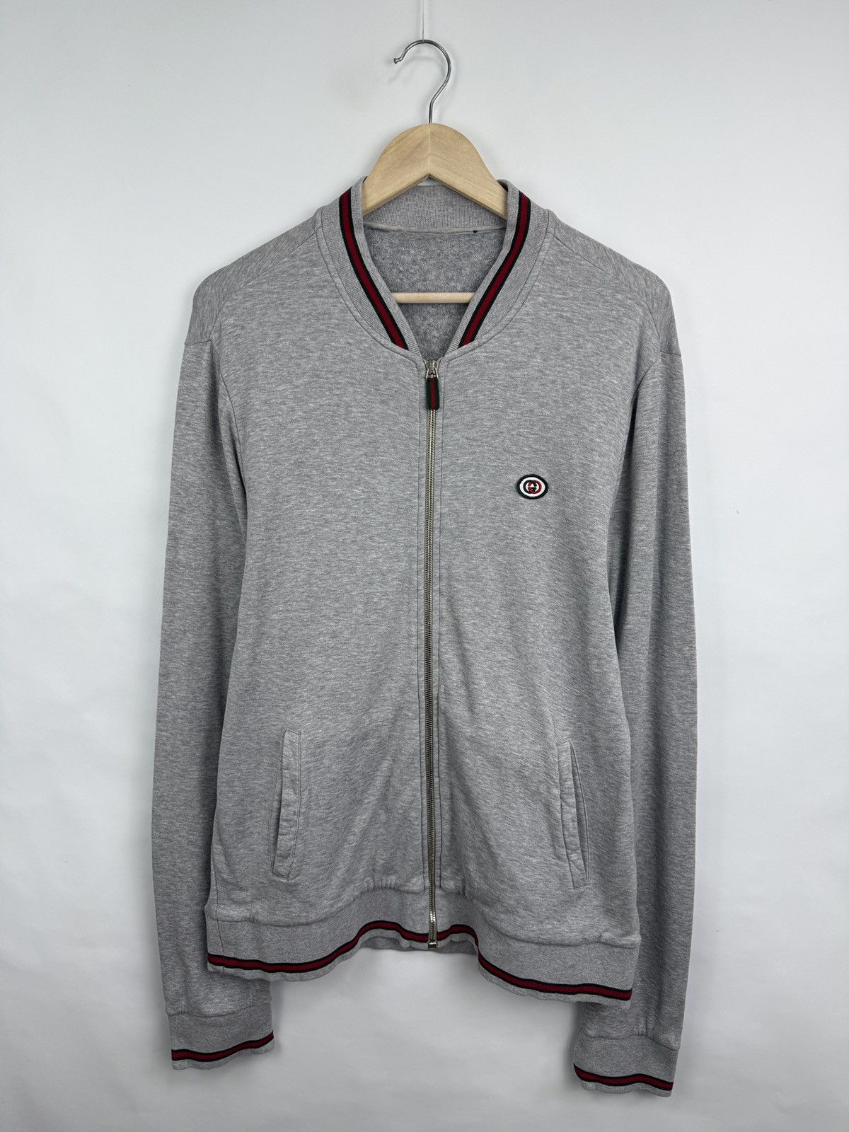 Gucci 🇮🇹 Gucci Zip Hoodie Rare Retro Size US L / EU 52-54 / 3 - 3 Thumbnail