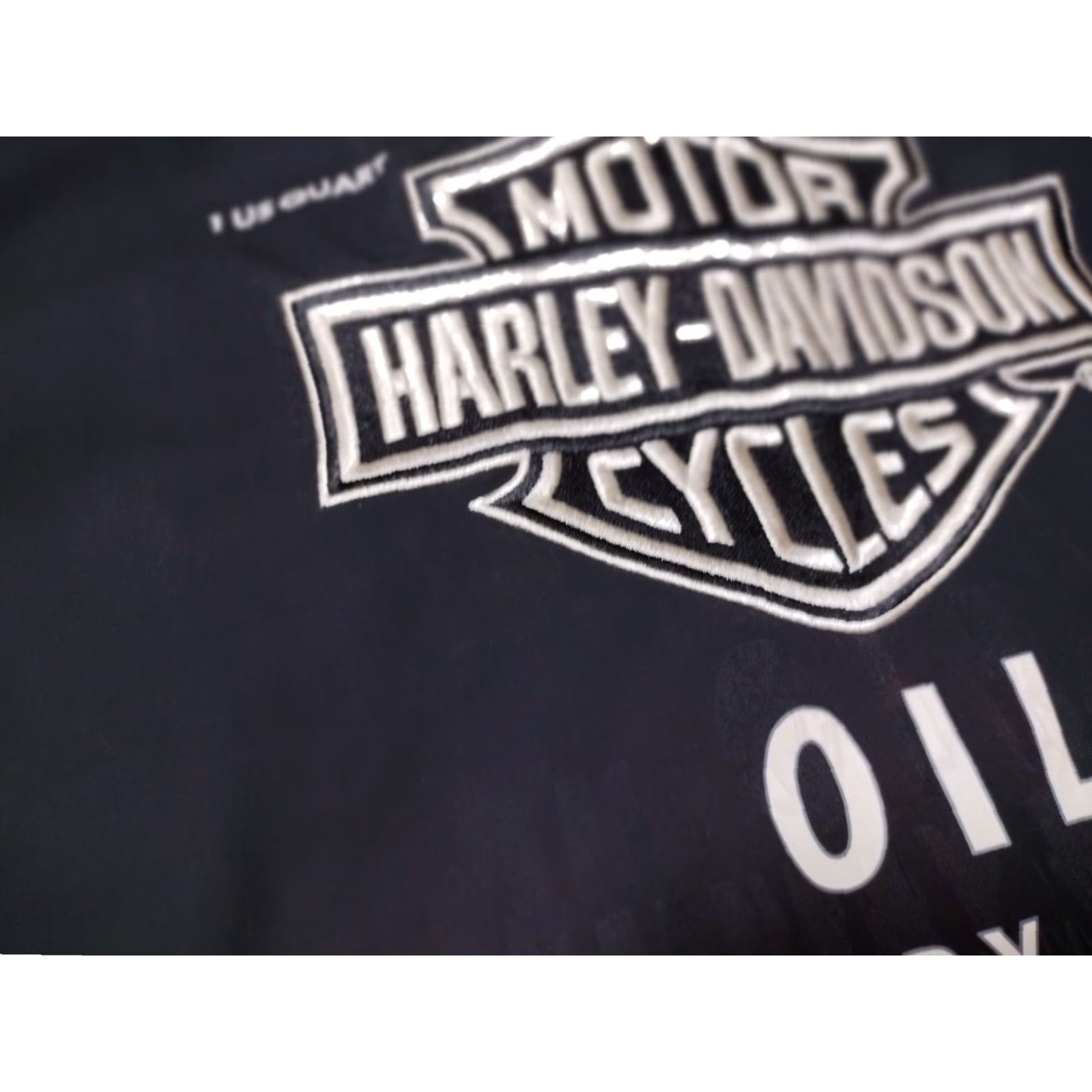Harley Davidson Harley-Davidson Logo Button-Up Polo Shirt L Black Mens Short Sleeve Size US L / EU 52-54 / 3 - 4 Thumbnail