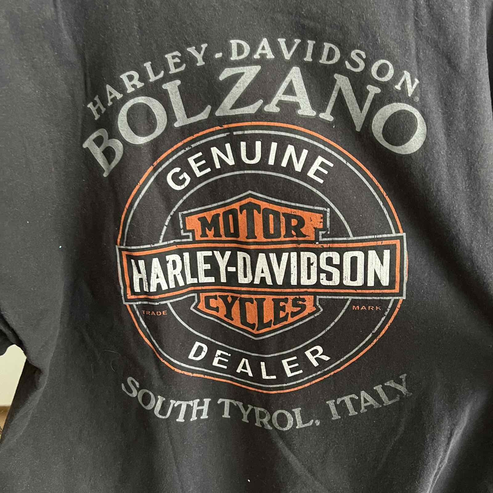 Harley Davidson × Vintage Rare Harley Davidson Bolzano, Italy T-Shirt Sz XL Size US XL / EU 56 / 4 - 6 Thumbnail