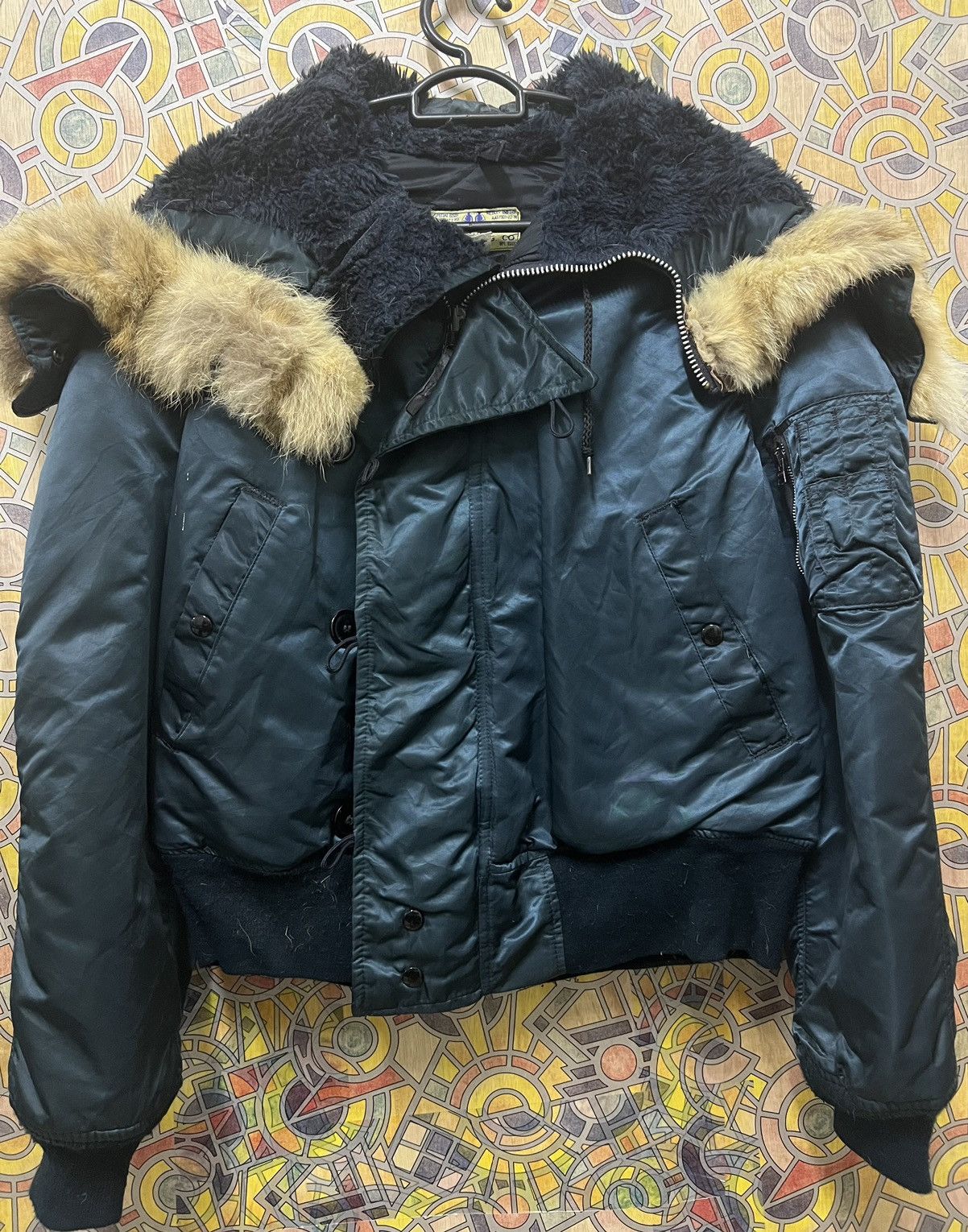 Other Military jacket/L/Nylon/Solid color/AAF/901-22-L. (GJ35) Size US L / EU 52-54 / 3 - 4 Thumbnail
