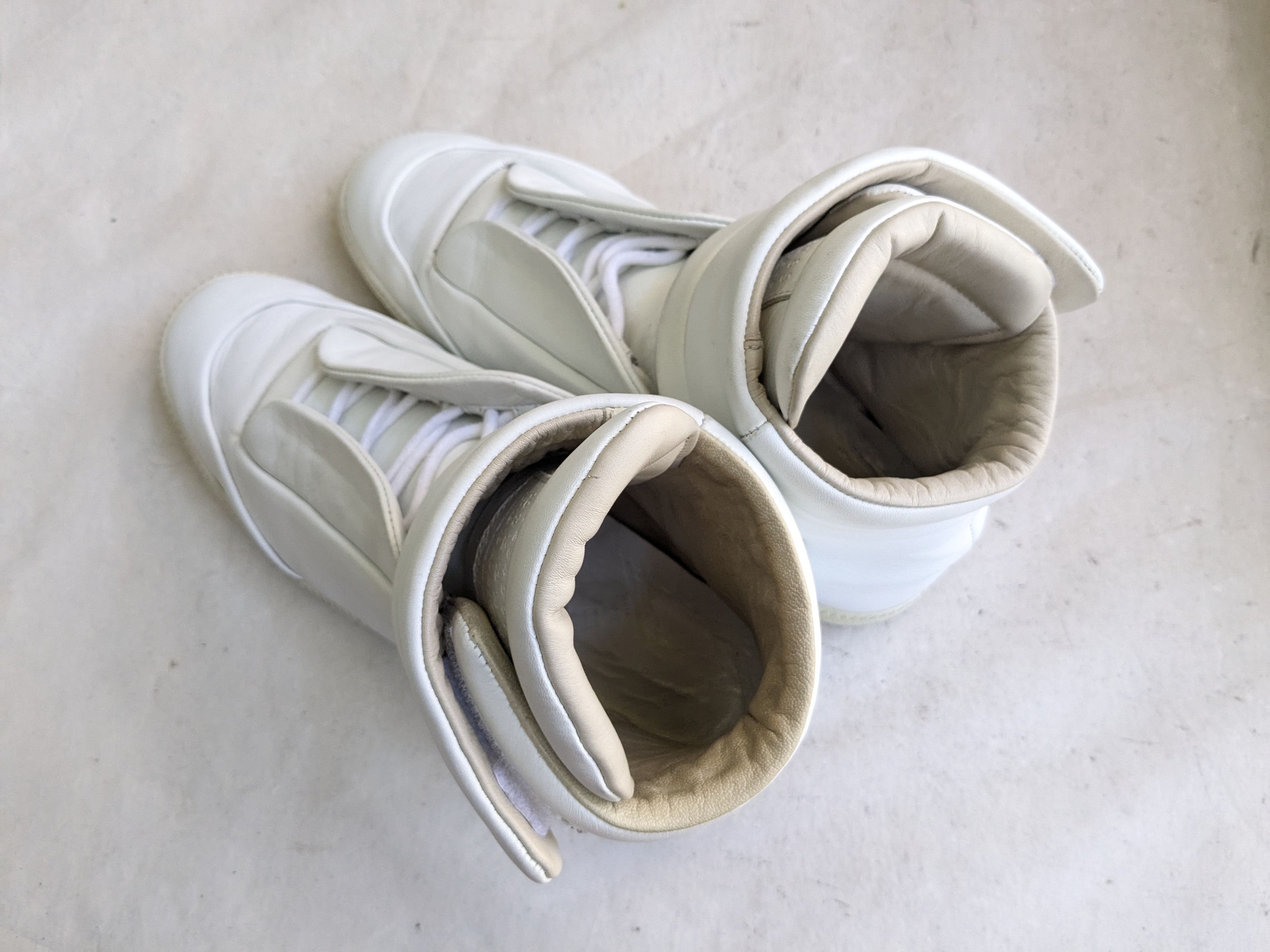 Maison Margiela Maison Margiela Future White 9 42 High Tops Size US 9 / EU 42 - 16 Thumbnail