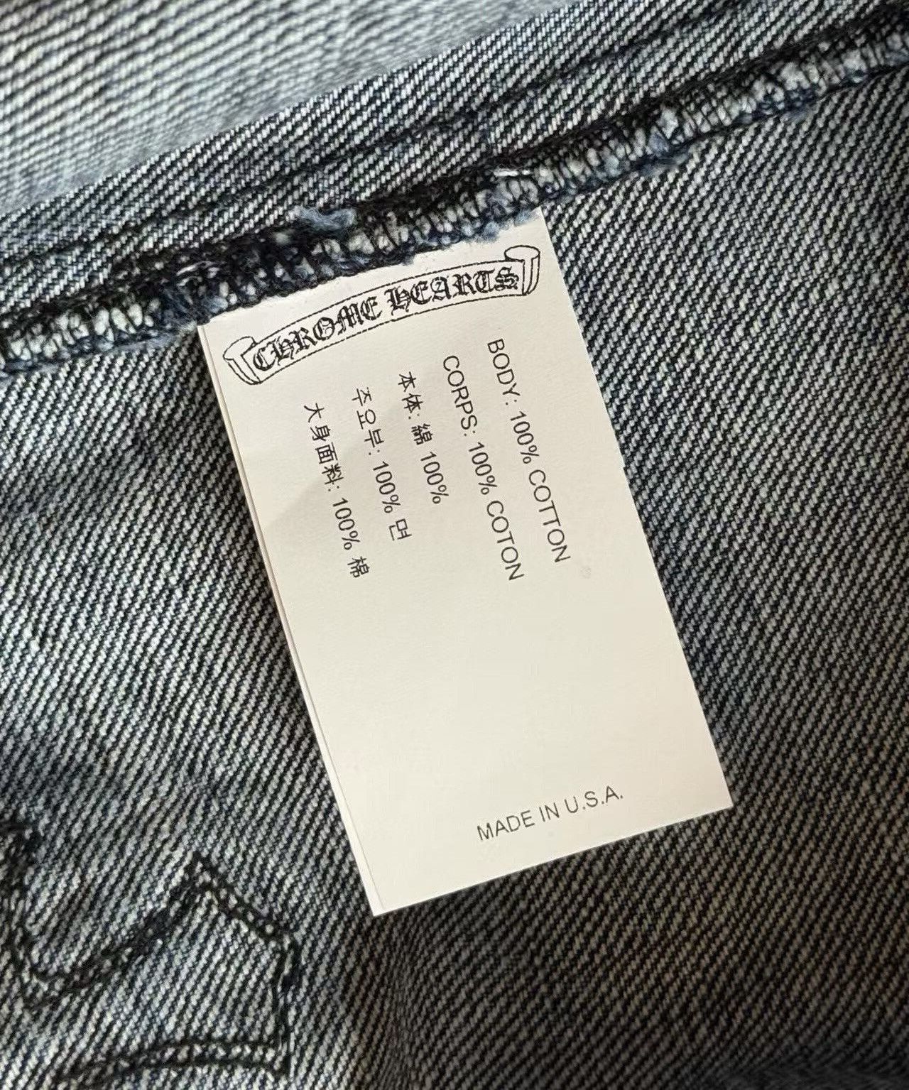 Chrome Hearts Chrome Hearts M Denim Cross Patches Shirt Size US M / EU 48-50 / 2 - 12 Thumbnail
