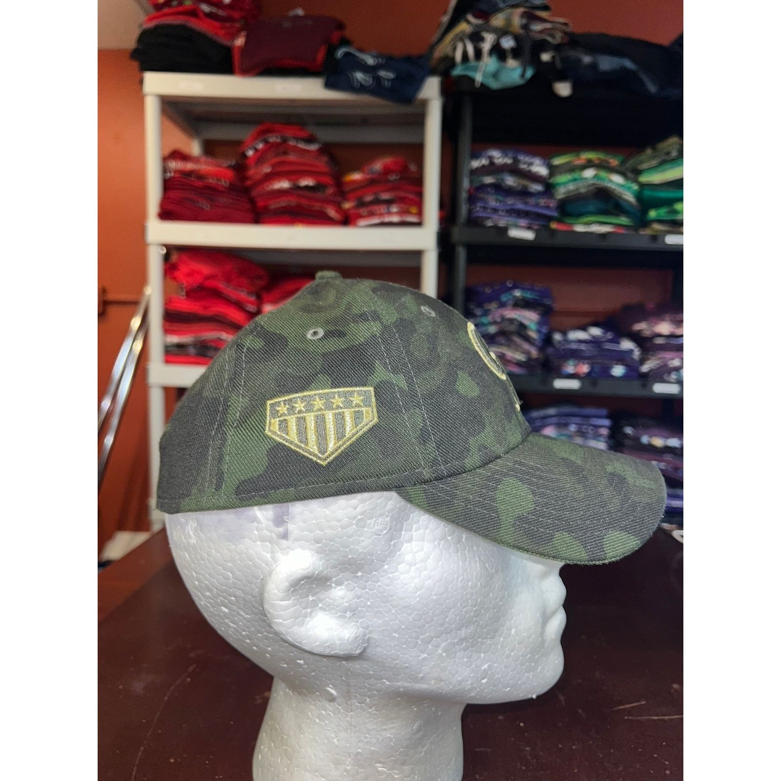 New Era Colorado Rockies Camo Hat Armed Forces Day MLB Cap S/M Size ONE SIZE - 5 Thumbnail