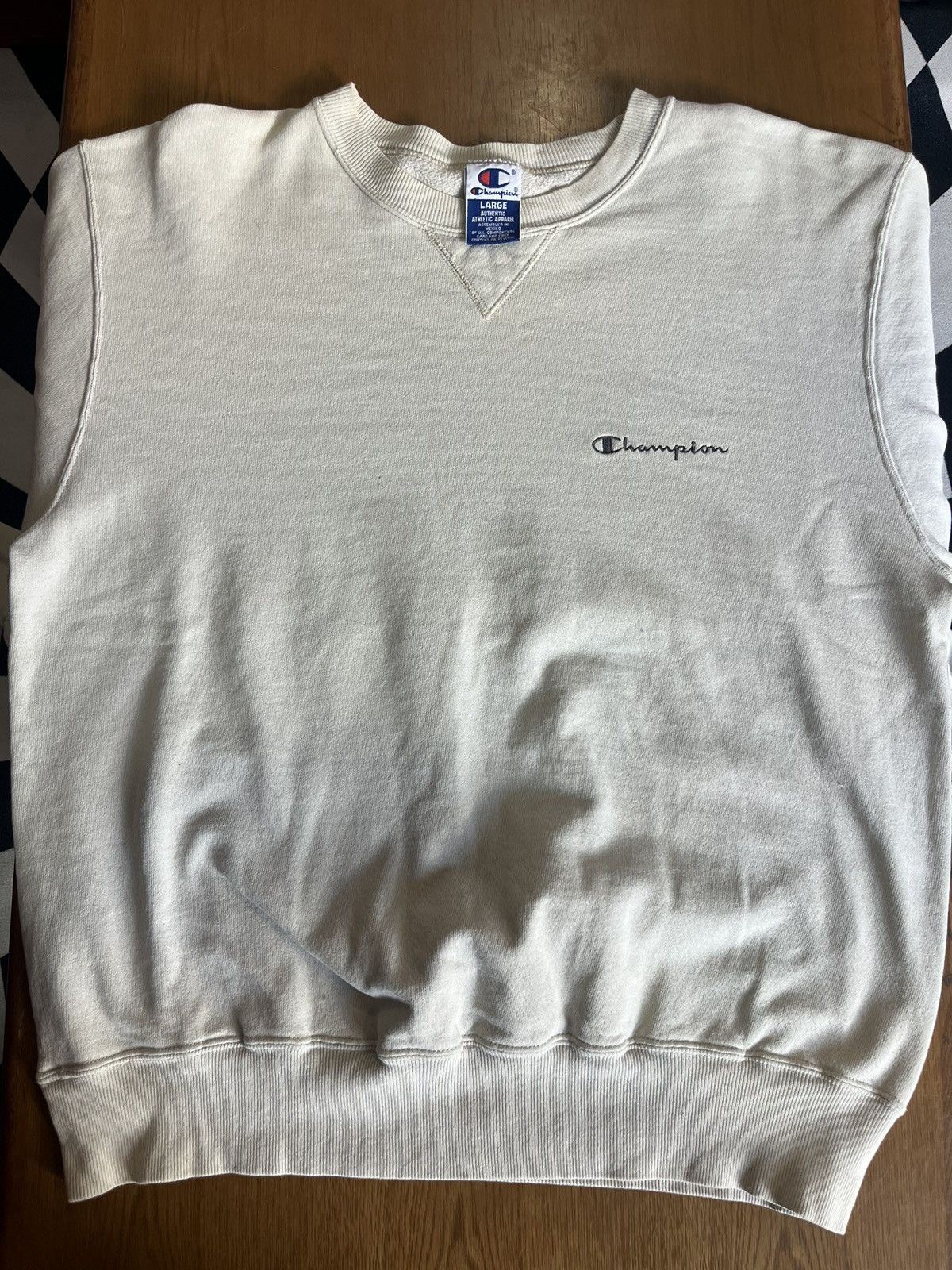 Champion Vintage Champion 90’s V neck Sweater Shirt Size US L / EU 52-54 / 3 - 3 Thumbnail