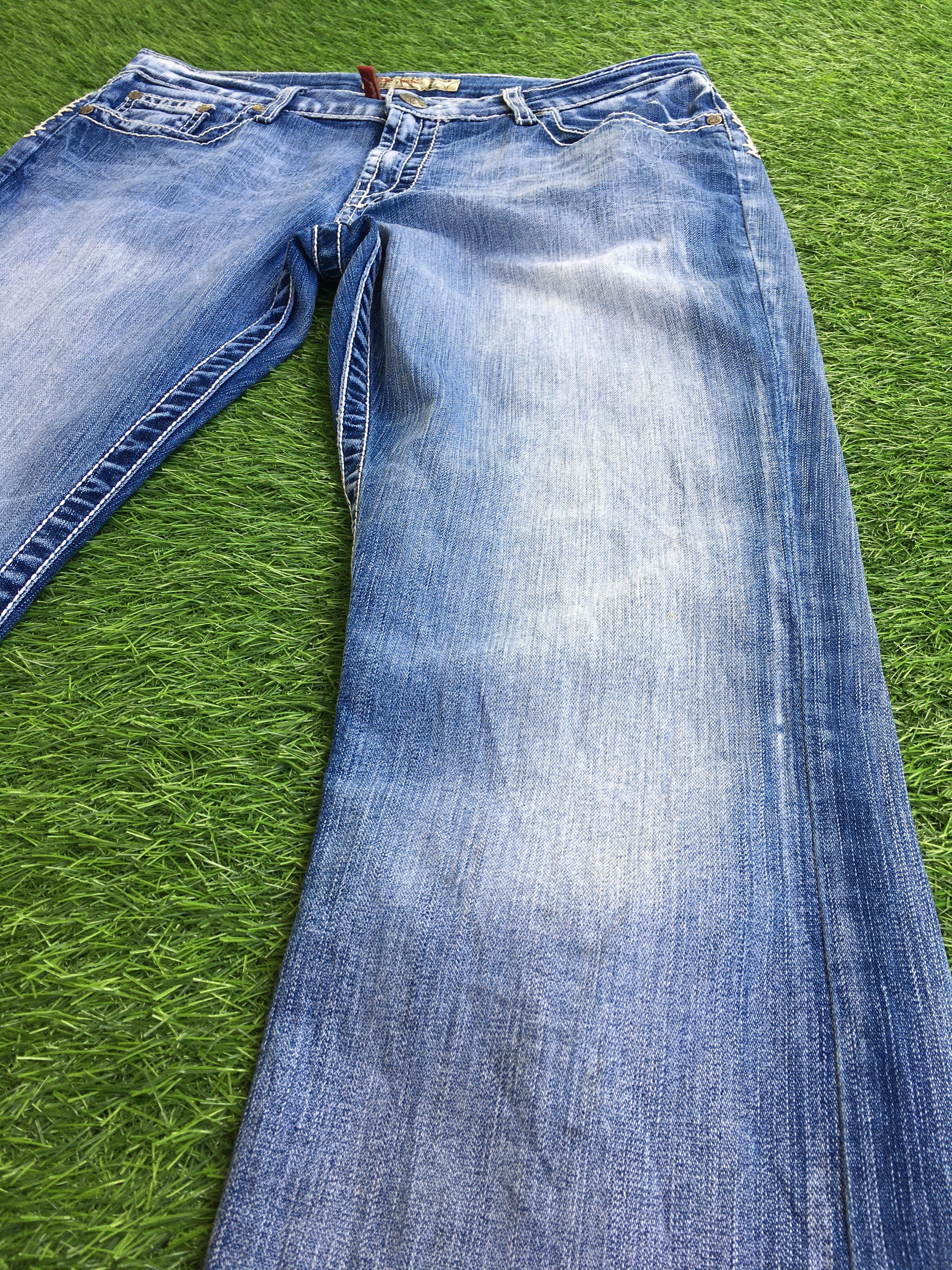 Designer × Jean BKE Denim Low Rise Bootcut Jeans D-1092 Size US 33 - 6 Thumbnail