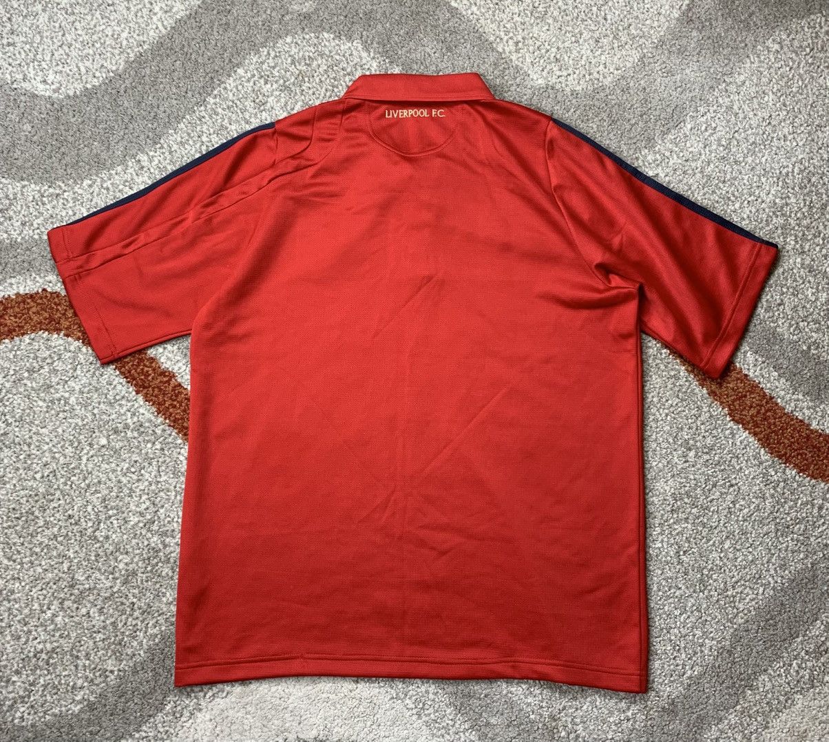 Adidas ADIDAS LIVERPOOL 2009-2010 Travel Polo Shirt Jersey Size US XXL / EU 58 / 5 - 8 Thumbnail