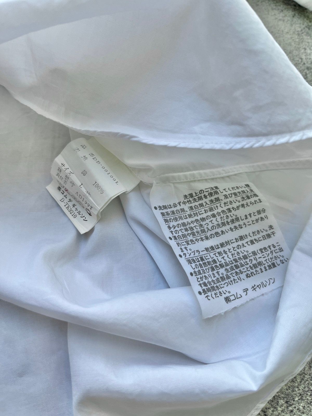 Comme des Garcons Homme Deux 1992 Comme des Garcons Homme Deux Button Up Shirt Size US L / EU 52-54 / 3 - 2 Thumbnail