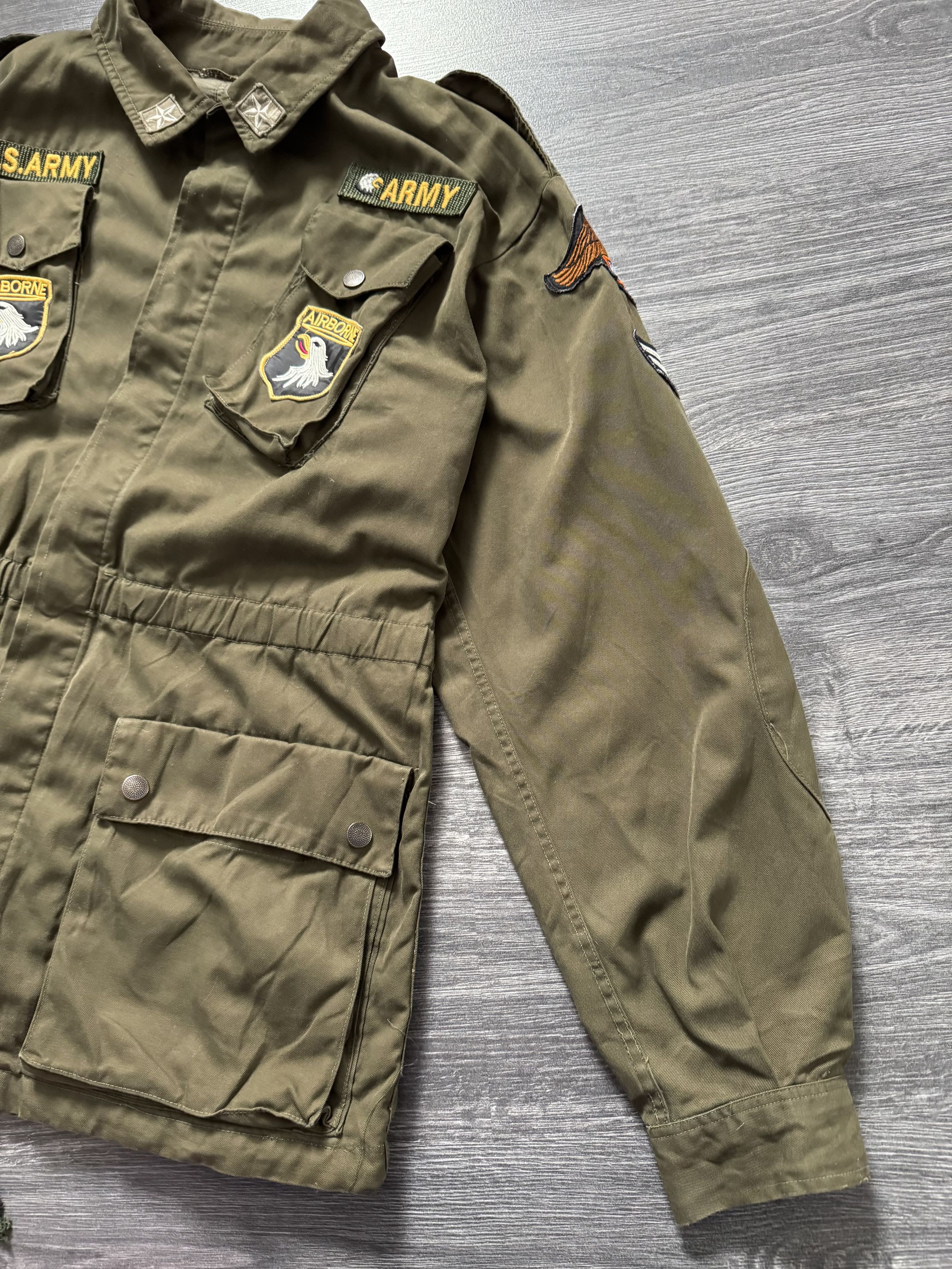 Other Vintage US Army Field Jacket with Harley-Davidson Patches Size US M / EU 48-50 / 2 - 6 Thumbnail