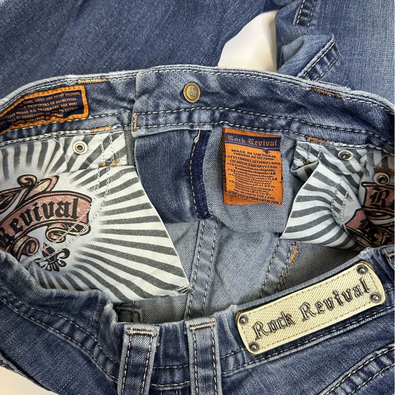 Rock Revival Rock Revival Sherry Easy Skinny Jeans Size 27 Size 27" / US 4 / IT 40 - 4 Thumbnail
