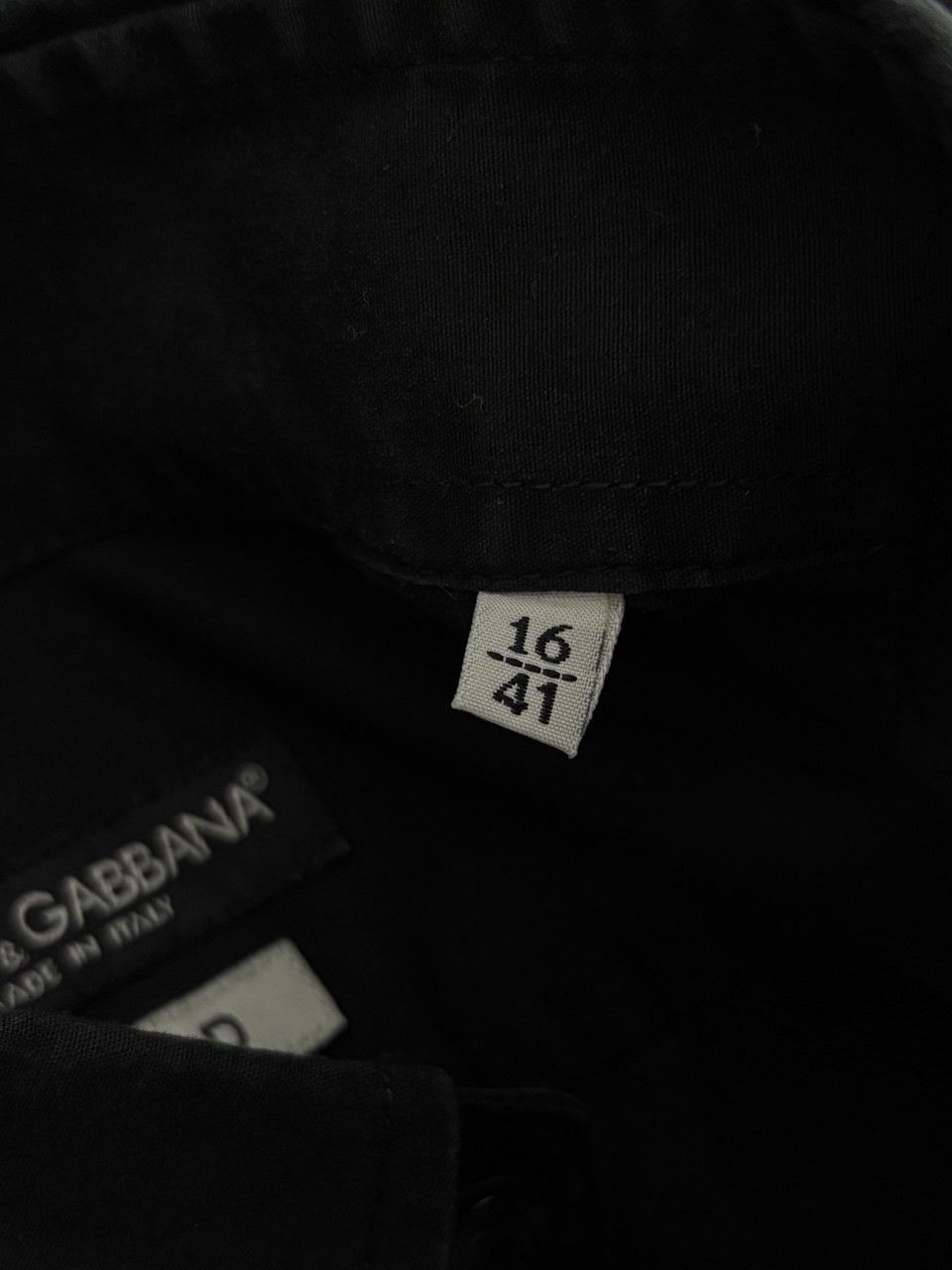 Dolce & Gabbana Dolce&Gabbana Gold Collection Black Button Up Shirt Size US L / EU 52-54 / 3 - 18 Thumbnail
