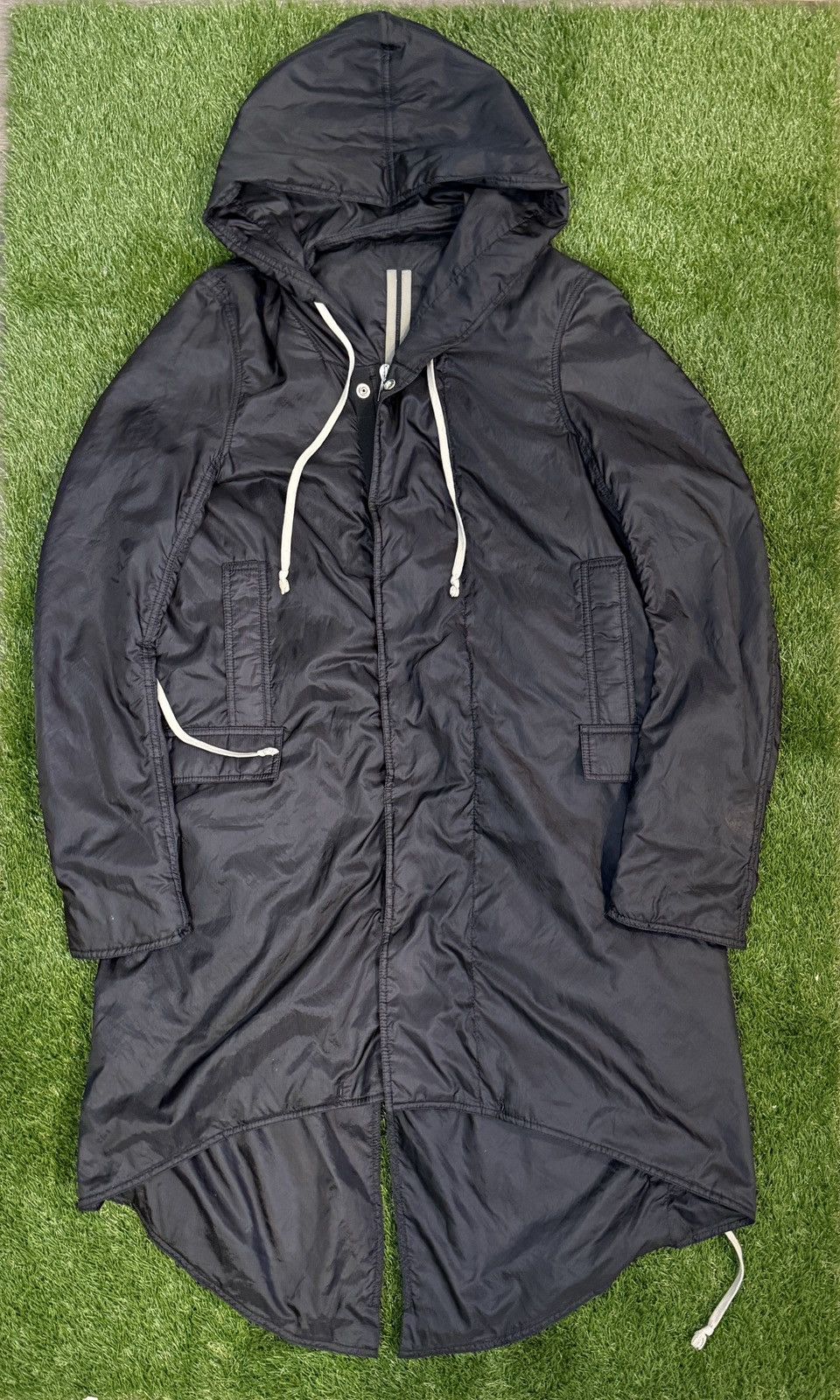 Rick Owens Drkshdw Rick Owens Fishtail Parka Size US S / EU 44-46 / 1 - 1 Thumbnail