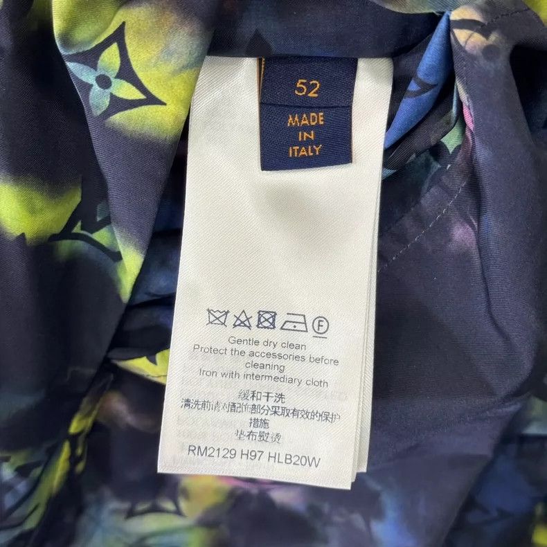 Louis Vuitton Louis Vuitton Tie-dyed full-print presbyopic jacket Size US L / EU 52-54 / 3 - 3 Thumbnail