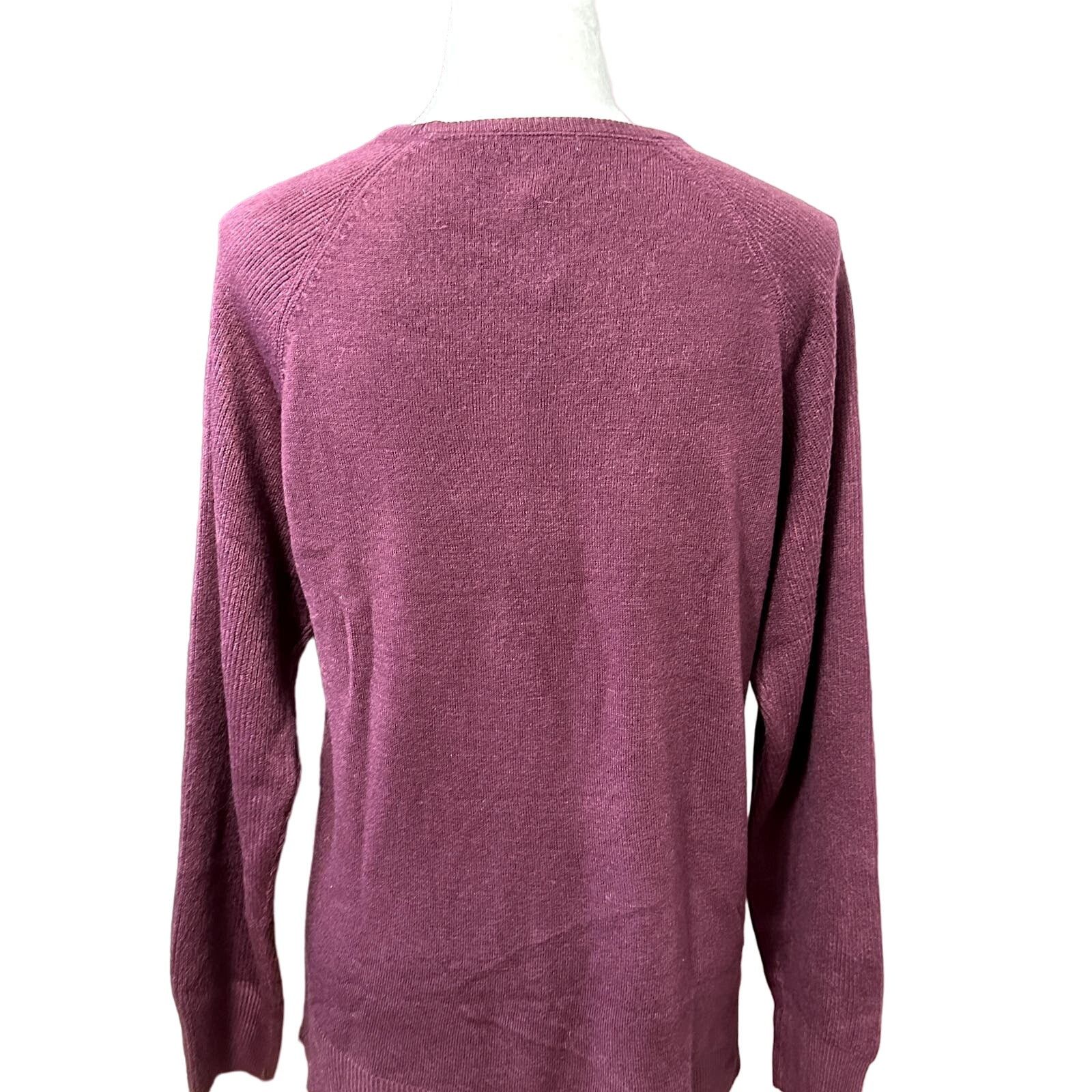 Other Sweet Romeo Sweater Long Sleeve Tight Knit Purple Women's S Size S / US 4 / IT 40 - 5 Thumbnail