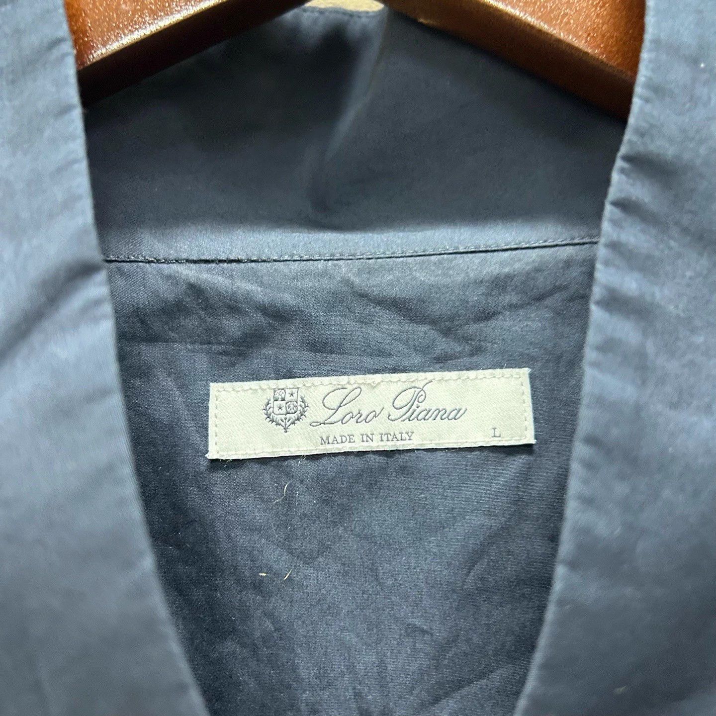 Loro Piana Loro Piana Shawl Collar Shirt 99 New L Size US L / EU 52-54 / 3 - 3 Thumbnail