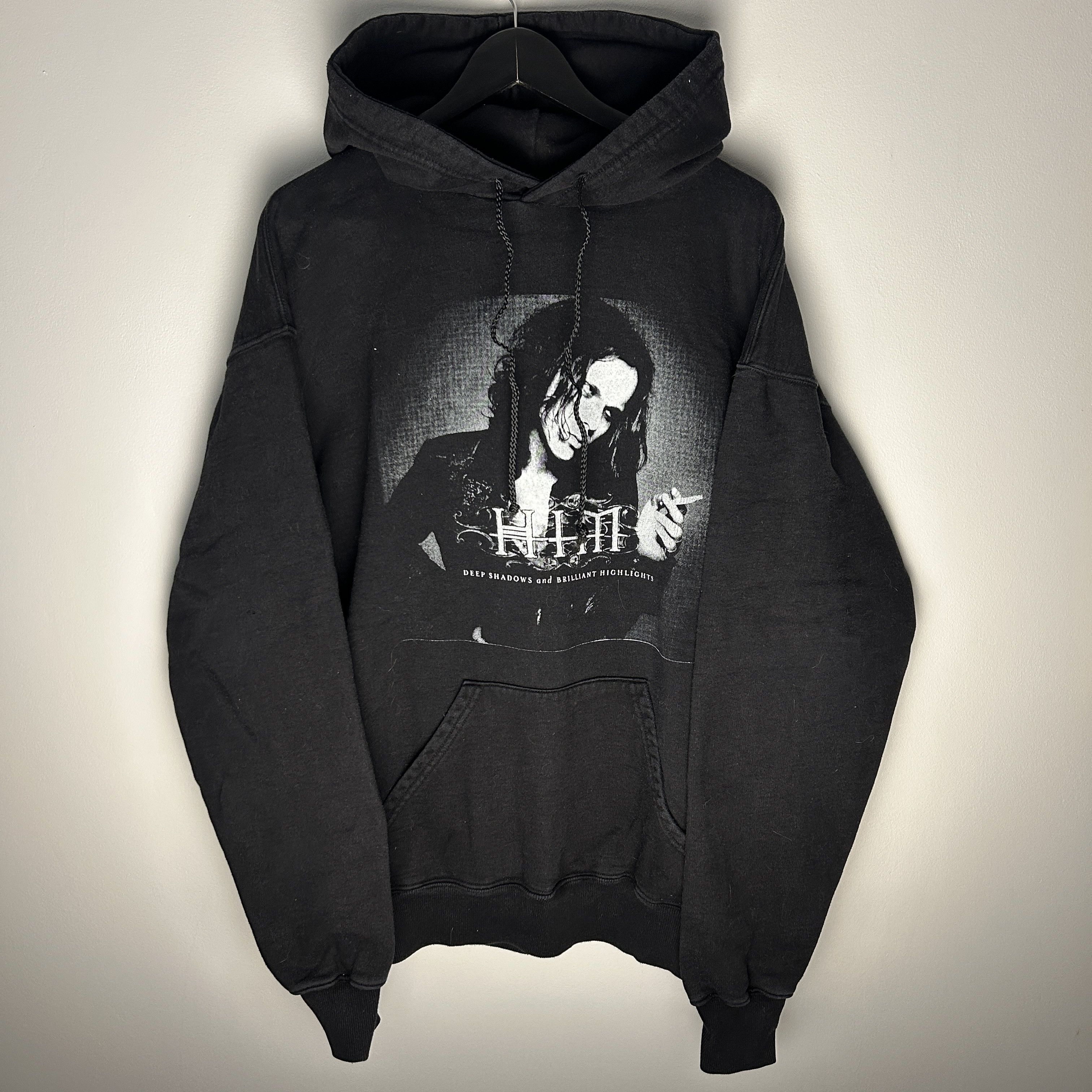 Band Tees Vintage HIM Deep Shadows Band Hoodie Size US XL / EU 56 / 4 - 1 Thumbnail