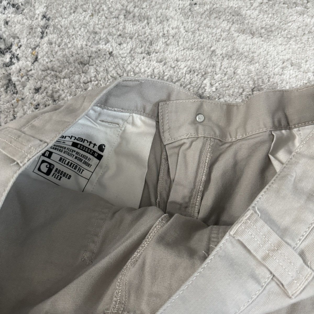 Carhartt × Vintage Vintage y2k Carhartt wide leg carpenter shorts Size US 34 / EU 50 - 4 Thumbnail
