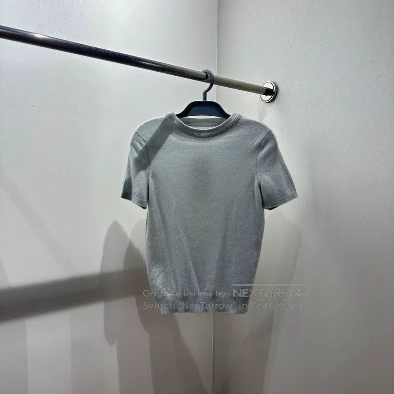 Hermes Hermes Pure cashmere knit short-sleeve Size XXS / US 00 / IT 34 - 1 Thumbnail