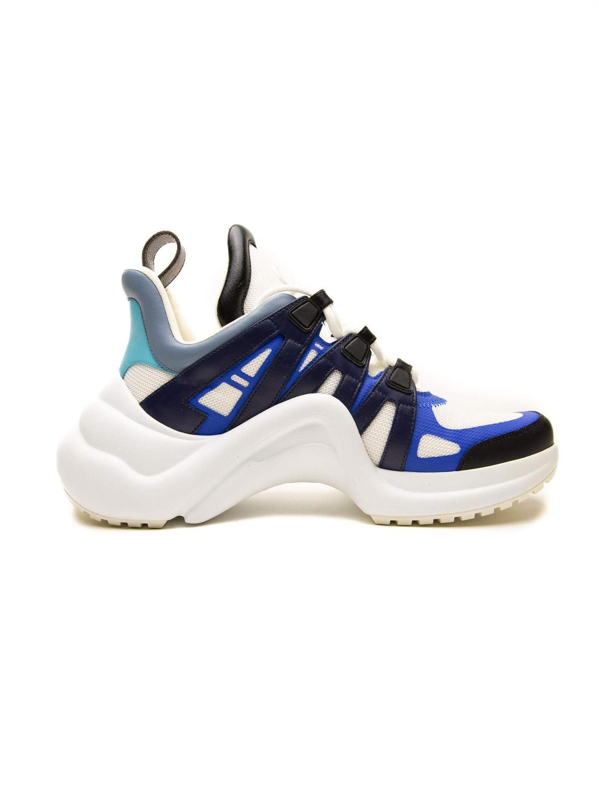 Louis Vuitton Louis Vuitton Womens LV Archlight Blue Trainers 6 Blue Size US 8 / IT 38 - 5 Thumbnail
