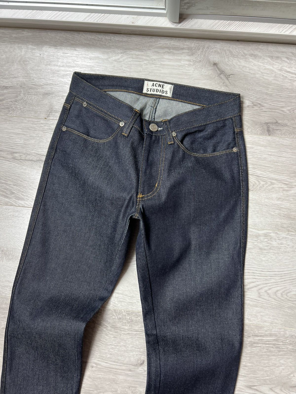 Acne Studios Acne Studios Max Raw Jeans Men’s Denim Pants Size US 28 / EU 44 - 4 Thumbnail