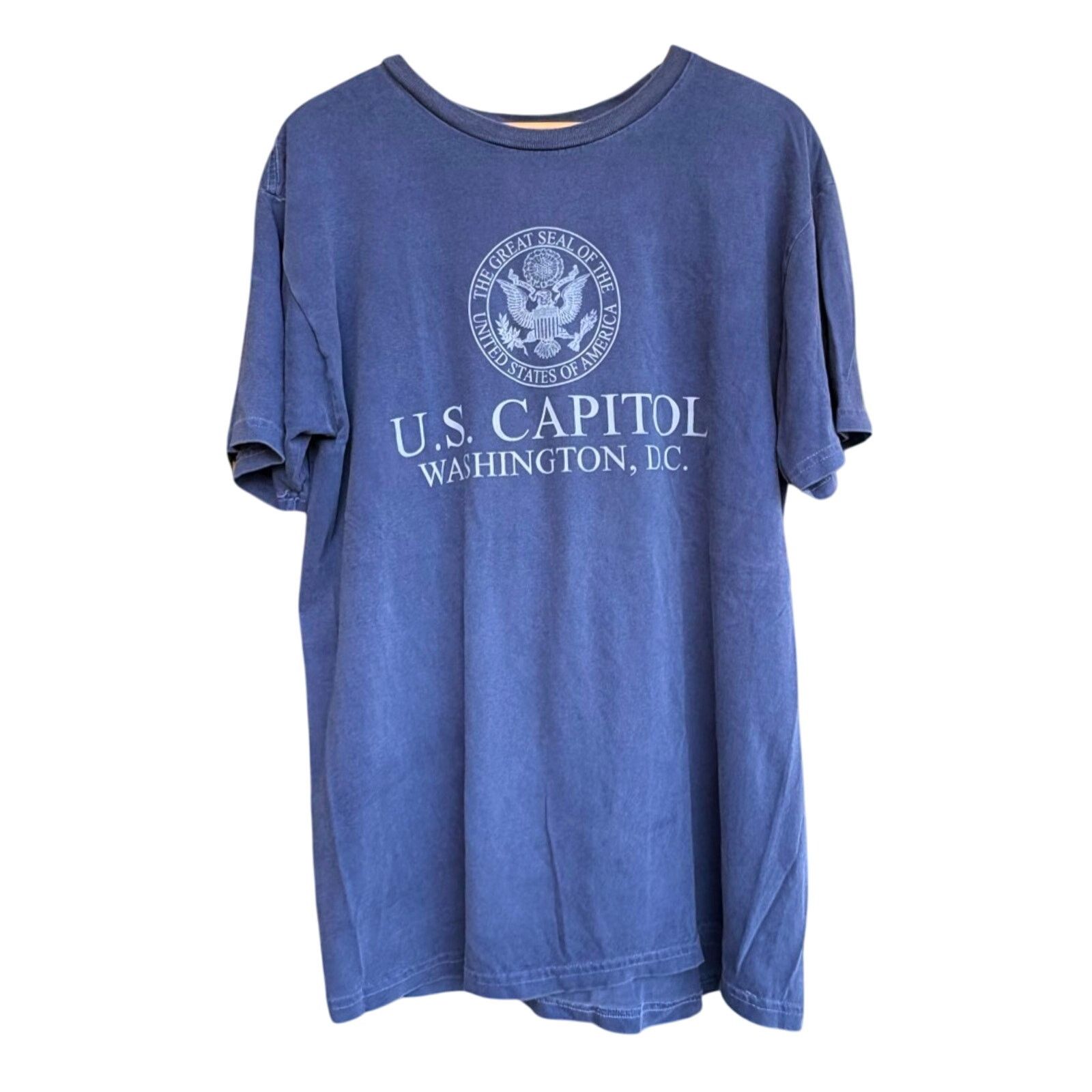 Vintage VTG Tee | U.S. Capitol Tipsy USA Made | 90s Americana Size US L / EU 52-54 / 3 - 1 Thumbnail