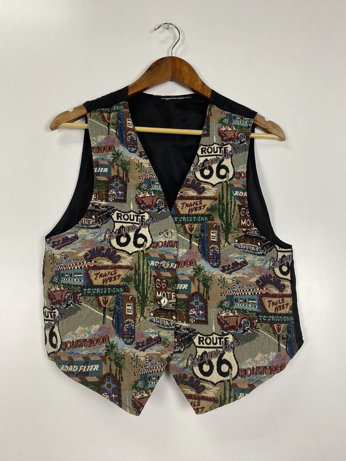 Route 66 × Vintage Vintage Route 66 Vest Size US S / EU 44-46 / 1 - 2 Thumbnail