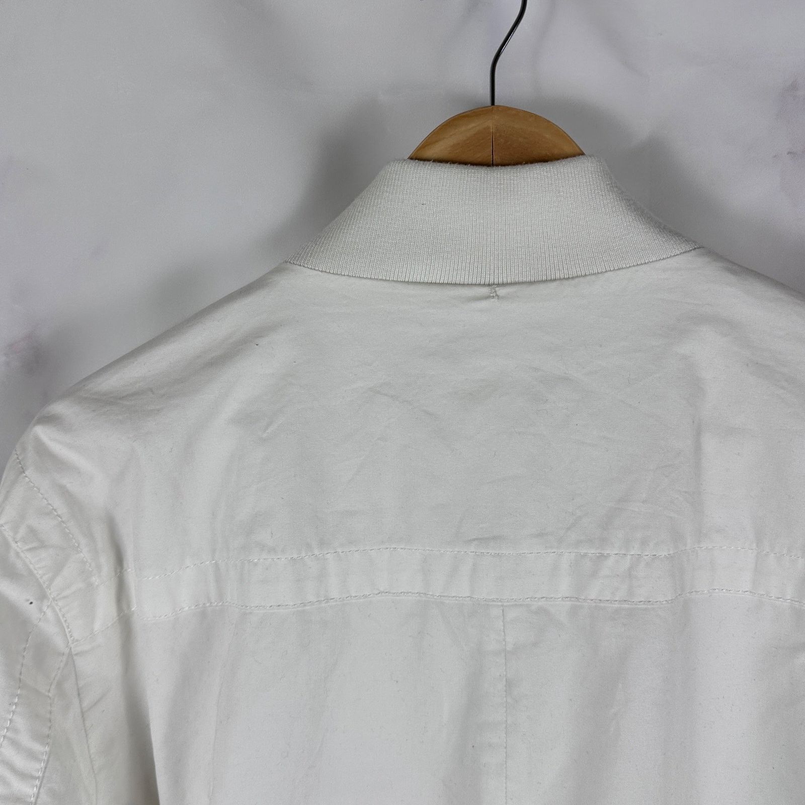 Dirk Bikkembergs S/S09 White Sports Couture Button Jacket Size US L / EU 52-54 / 3 - 10 Thumbnail
