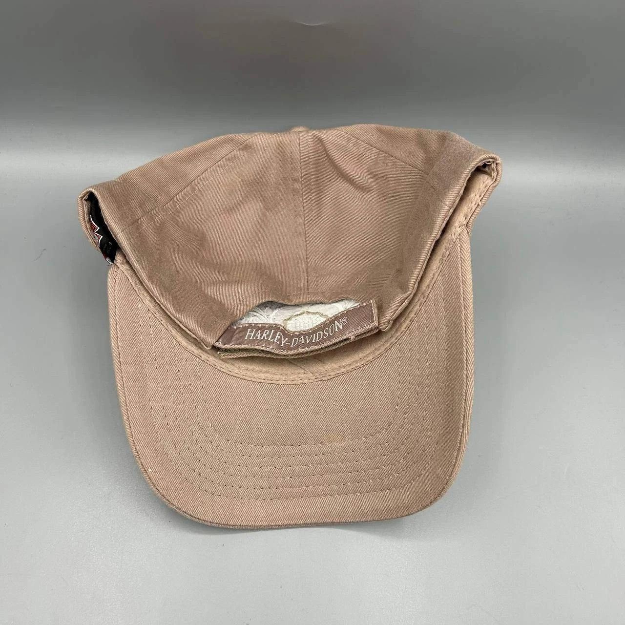 Harley Davidson Harley Davidson Motorcycles Embroidered Strap Back Cotton Size ONE SIZE - 8 Thumbnail