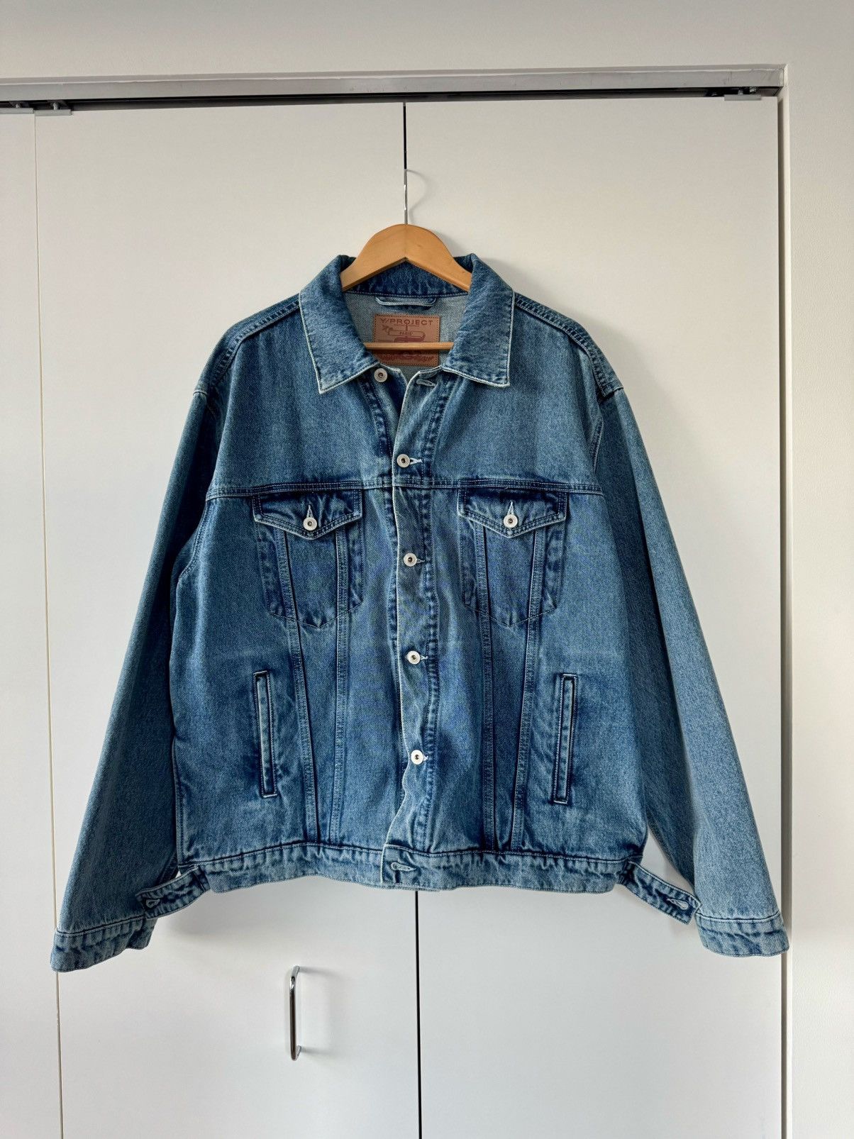 Y/Project FW22 Faded Wire Denim Jacket XL Size US XL / EU 56 / 4 - 2 Thumbnail