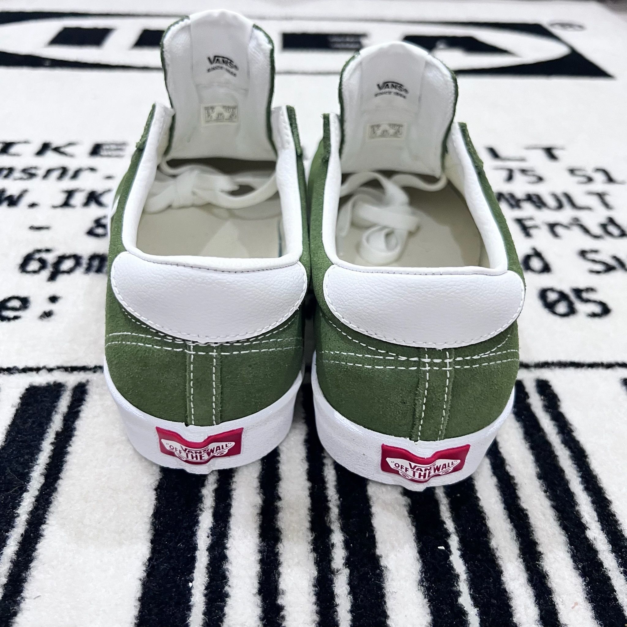 Vans Vans Sport Low Shoes - Olive Suede Leather Top Size US 8.5 / EU 41-42 - 4 Thumbnail