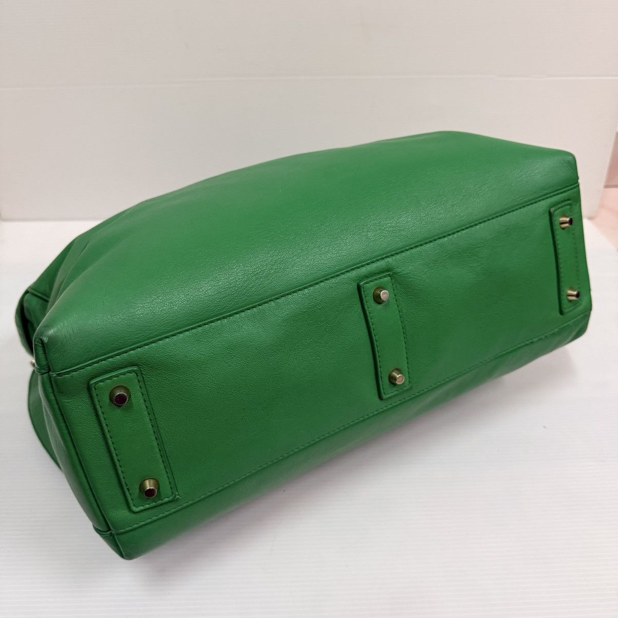 Furla Furla Large Leather Green Handbag Size ONE SIZE - 7 Thumbnail