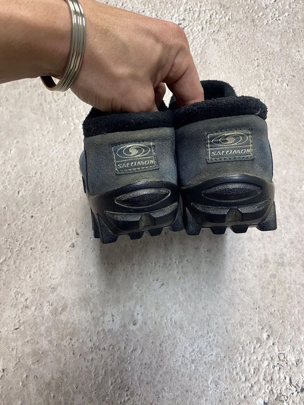 Salomon Vintage suede 90s Salomon gorp core rubber boots y2k Size US 7.5 / EU 40-41 - 6 Thumbnail