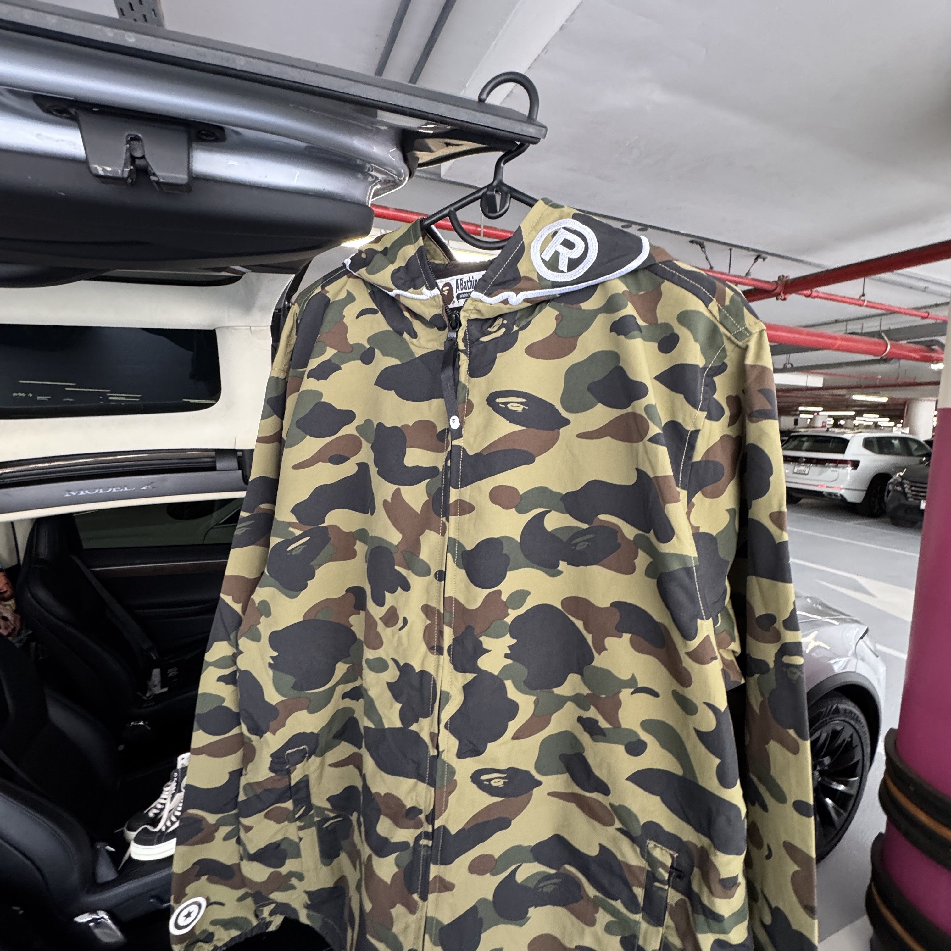Bape Bape Camo Full Zip Jacket Size US XL / EU 56 / 4 - 5 Thumbnail