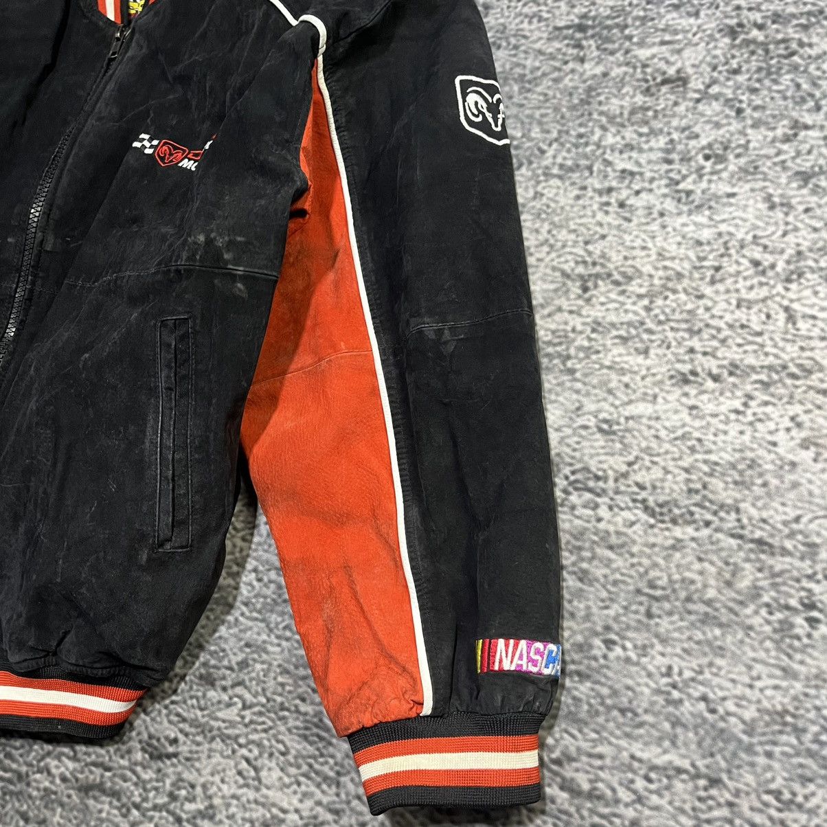 Vintage VINTAGE 90s DODGE MOTORSPORTS RACING SUEDE JACKET MEDIUM Size US M / EU 48-50 / 2 - 8 Thumbnail