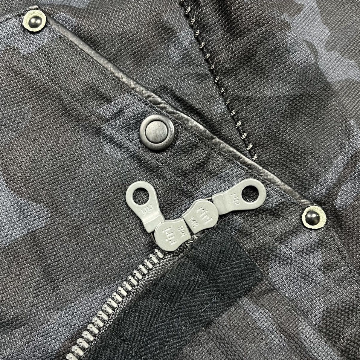 Isamu Katayama Backlash × Japanese Brand Cherry sunburst avant garde scar stitch camouflage jacket Size US S / EU 44-46 / 1 - 8 Thumbnail