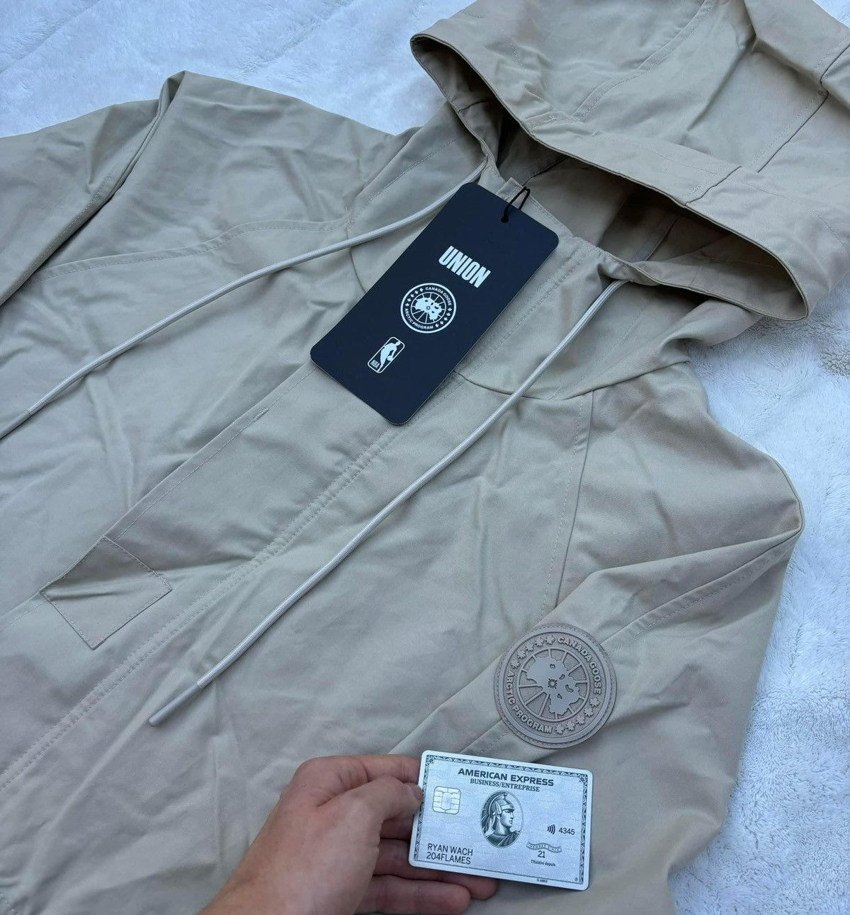 Canada Goose Canada Goose x NBA x Union LA Tan Pearl Toussaint 