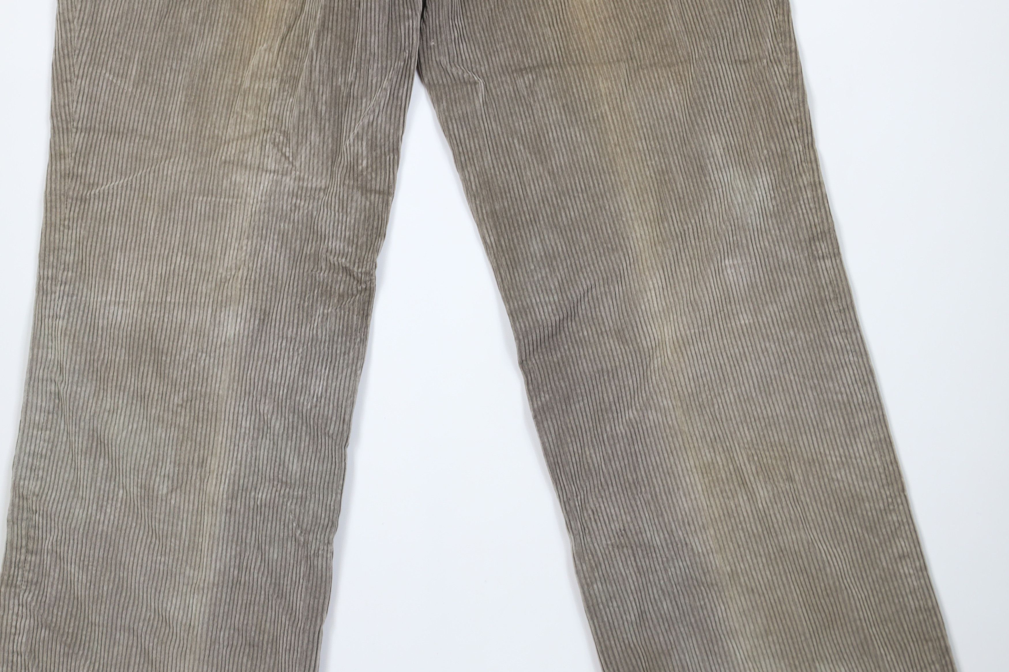 Vintage Vintage 70s Streetwear Wide Leg Corduroy Chino Pants USA Size US 32 / EU 48 - 13 Thumbnail