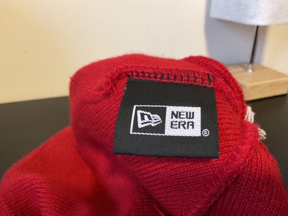 New Era × Supreme Supreme x New Era red beanie Size ONE SIZE - 3 Thumbnail