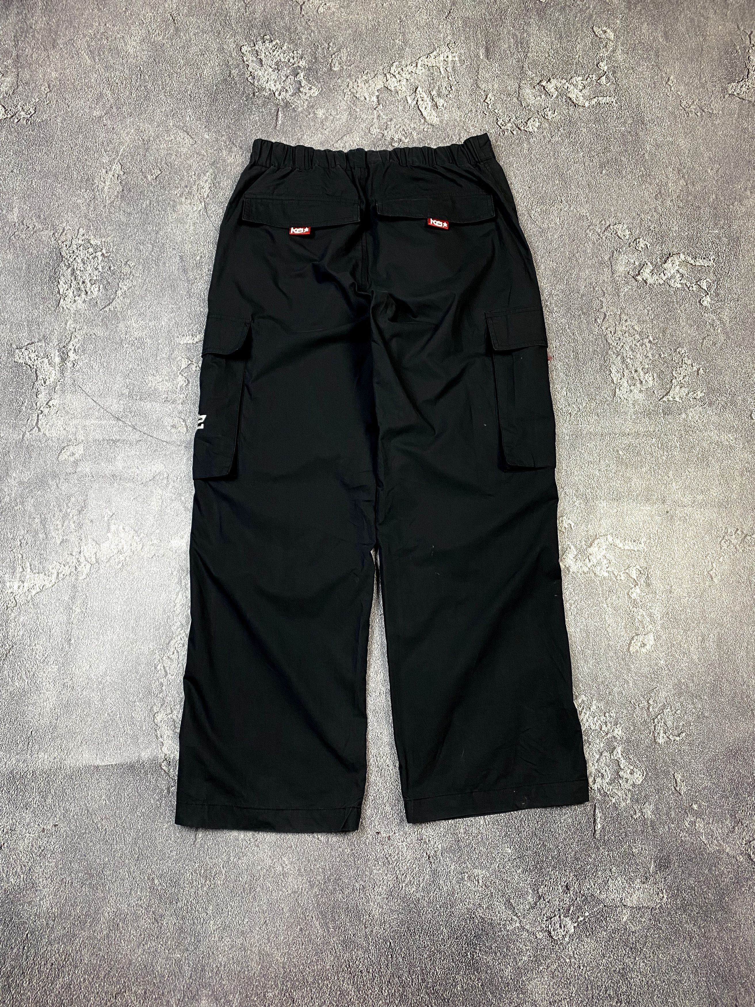 20471120 × If Six Was Nine × Japanese Brand Y2K If Six Was Nine Gothic Black Cargo Pants Size 30 Size US 30 / EU 46 - 6 Thumbnail