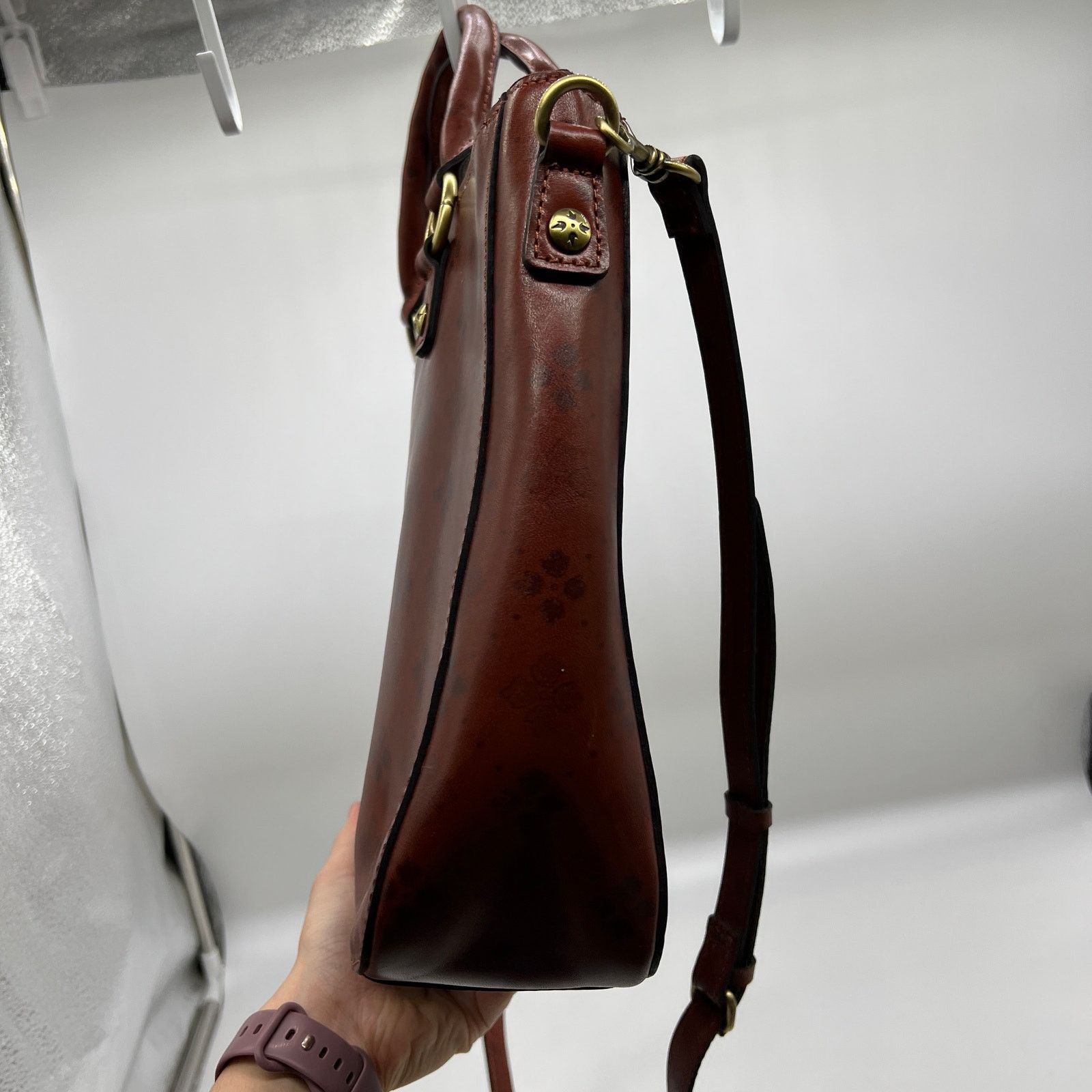 Other Patricia Nash Leather Solene Satchel with Crossbody Stra Size ONE SIZE - 9 Thumbnail
