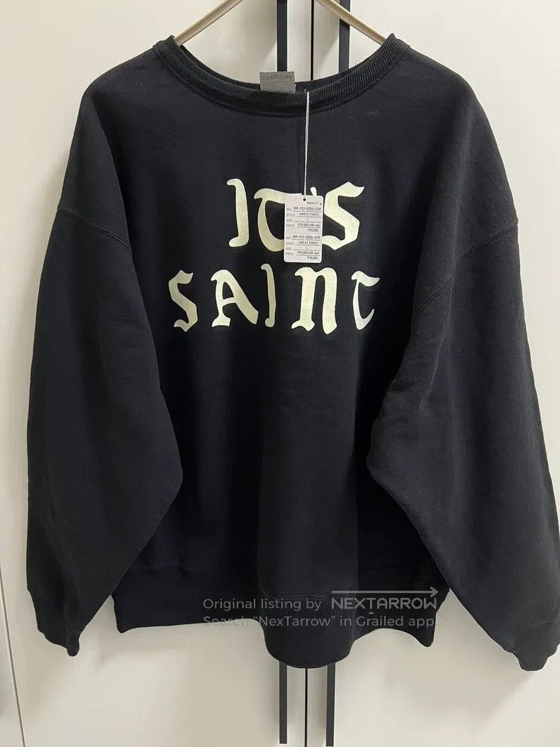 Saint Michael Saint Michael Flocked sweatshirt Size US L / EU 52-54 / 3 - 1 Thumbnail