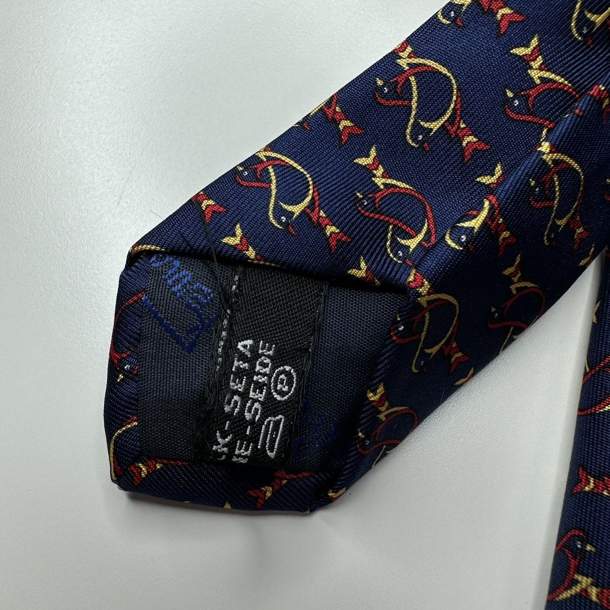 Salvatore Ferragamo Salvatore Ferragamo Luxury Tie Vintage Size ONE SIZE - 7 Thumbnail