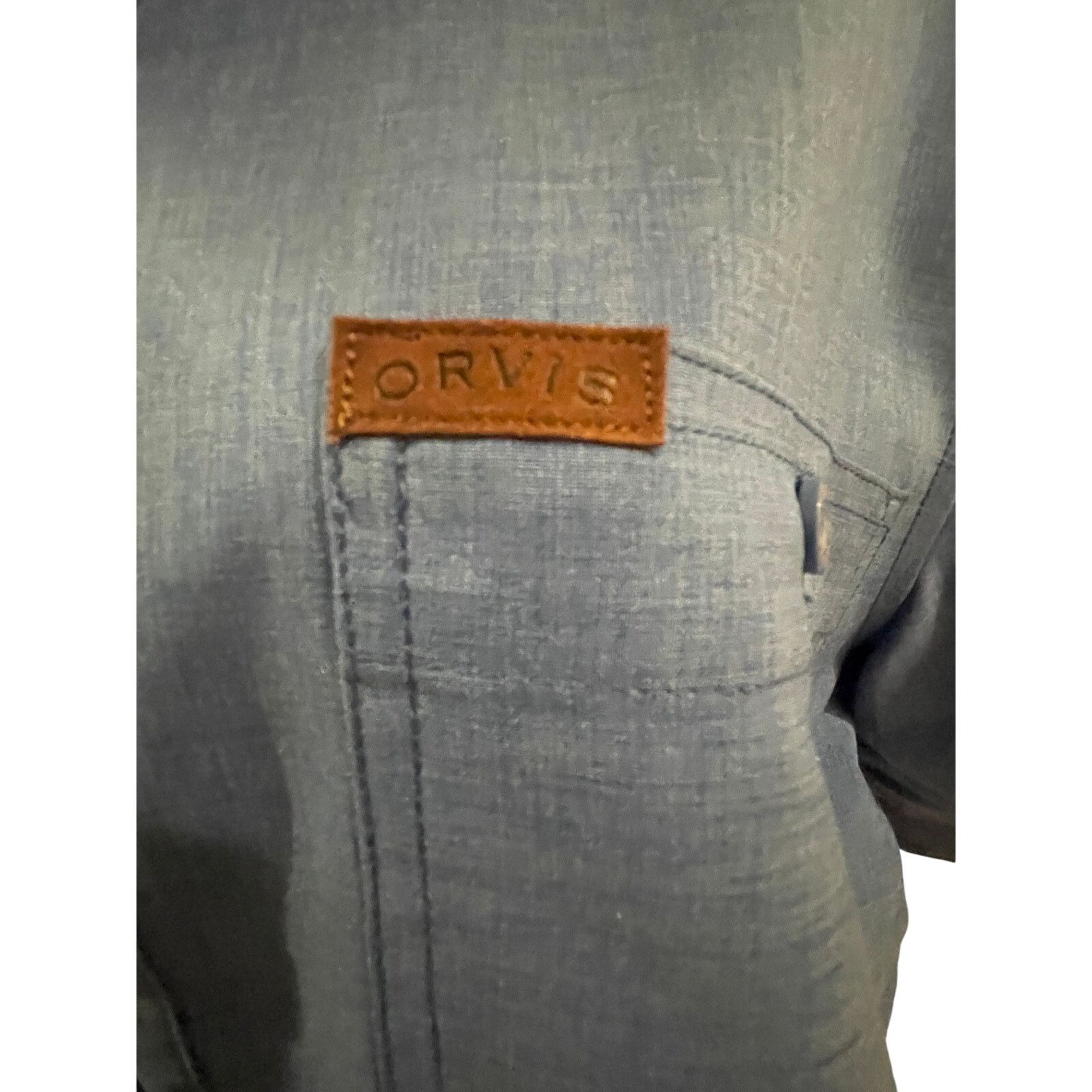 Orvis ORVIS Men’s Blue Short Sleeve Shirt (Size S) Size US S / EU 44-46 / 1 - 4 Thumbnail