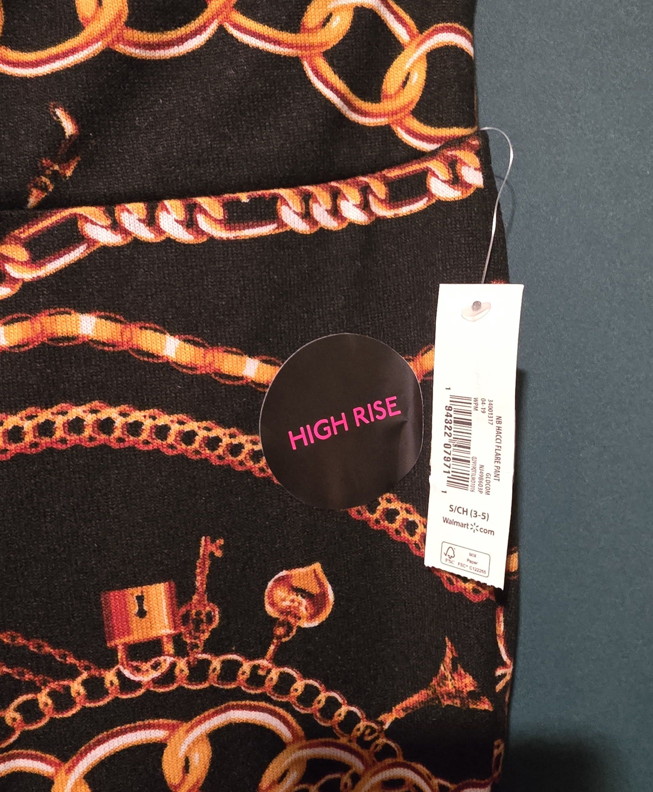 Other No Boundaries - Juniors' High Rise Flare Pants - Small (3-5) Size 27" / US 4 / IT 40 - 5 Thumbnail