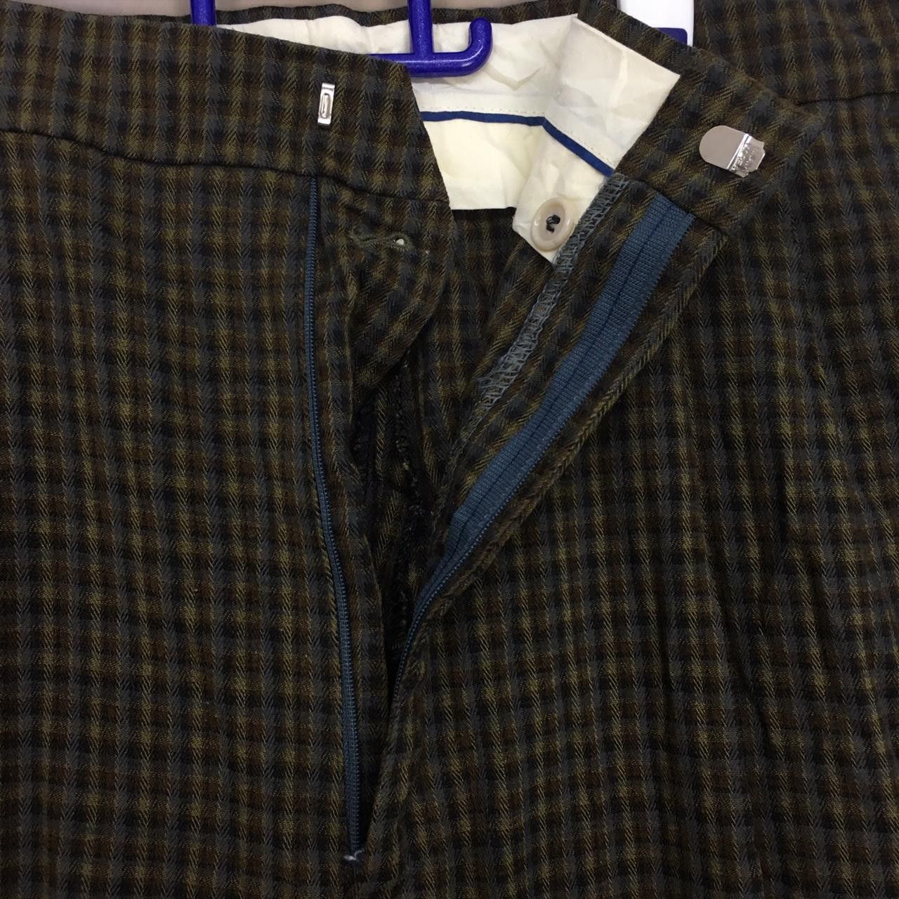 Vintage Vtg VESTA PIA Plaid Long Pants Trousers Streetwear Size US 32 / EU 48 - 3 Thumbnail