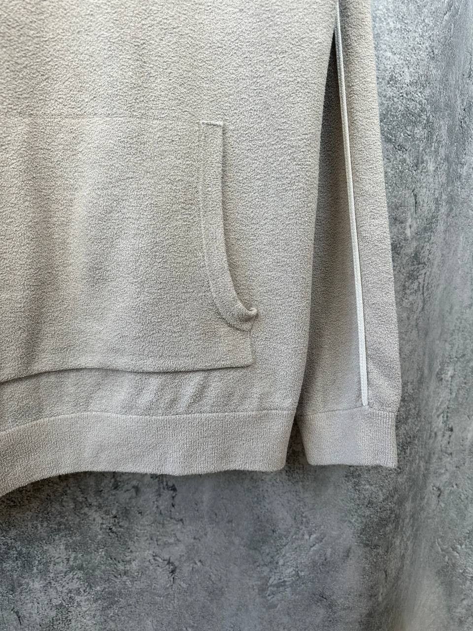 Reiss REISS Mercury Towelling Hoodie Gray With Pocket Size US XL / EU 56 / 4 - 9 Thumbnail
