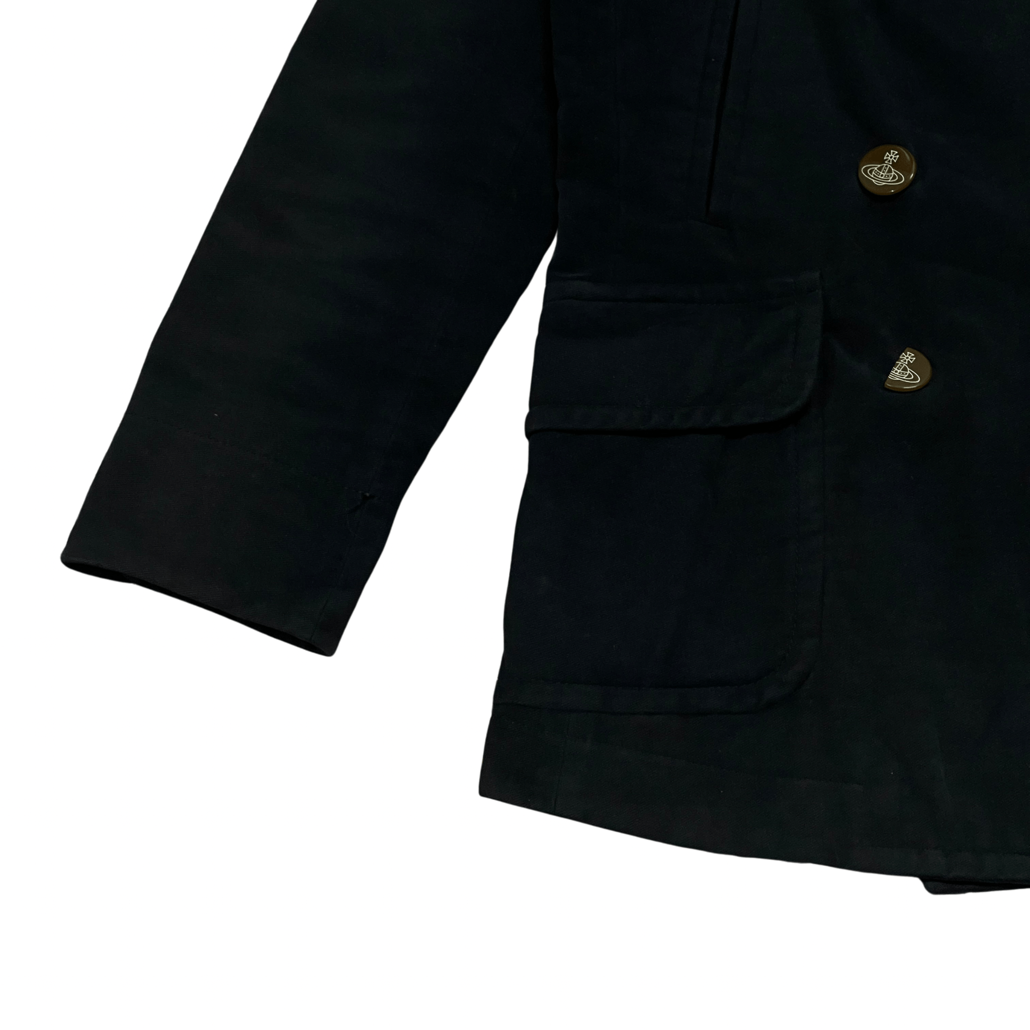 Vivienne Westwood Vintage Vivienne Westwood Red Label Double Breasted Peacoat Size S / US 4 / IT 40 - 4 Thumbnail