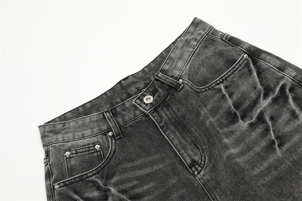 Japanese Brand × Vintage Men's loose cargo punk distressed washed denim shorts Size US 32 / EU 48 - 4 Thumbnail